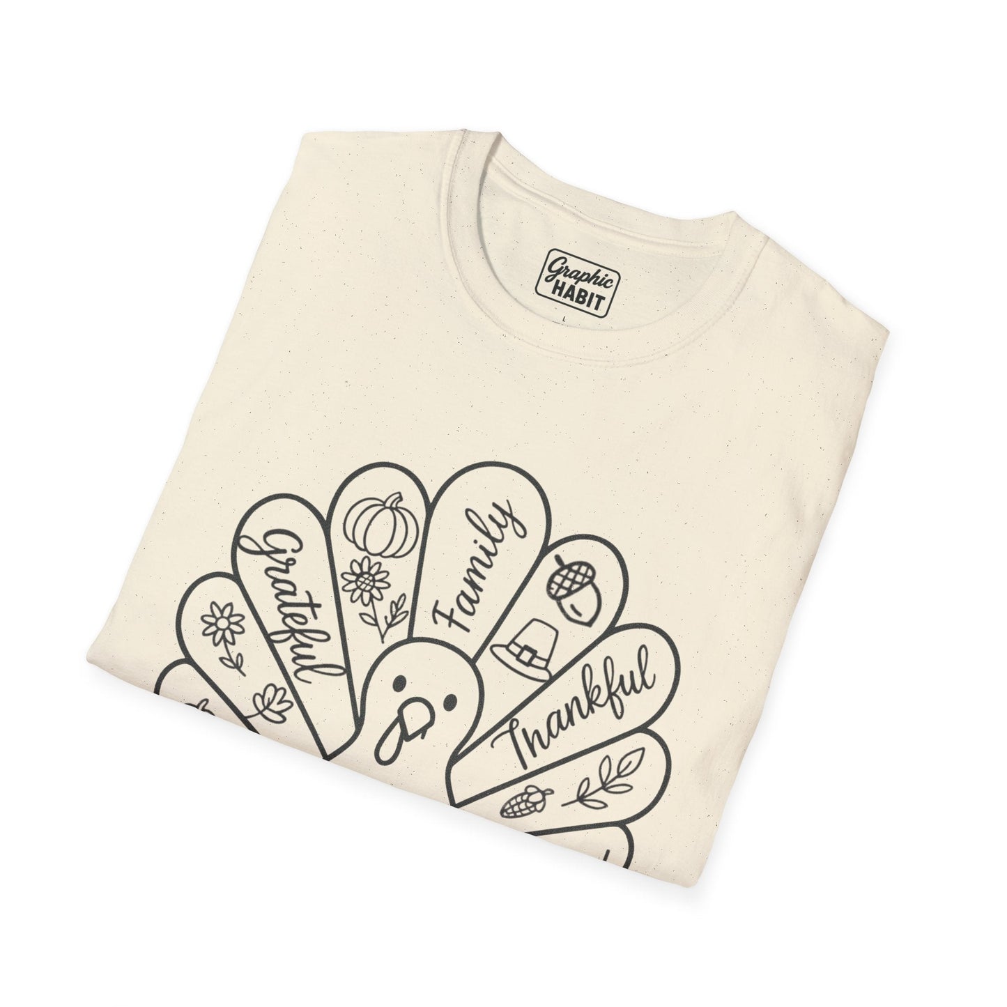 {{ product_title }} graphic T-shirt by Graphic Habit