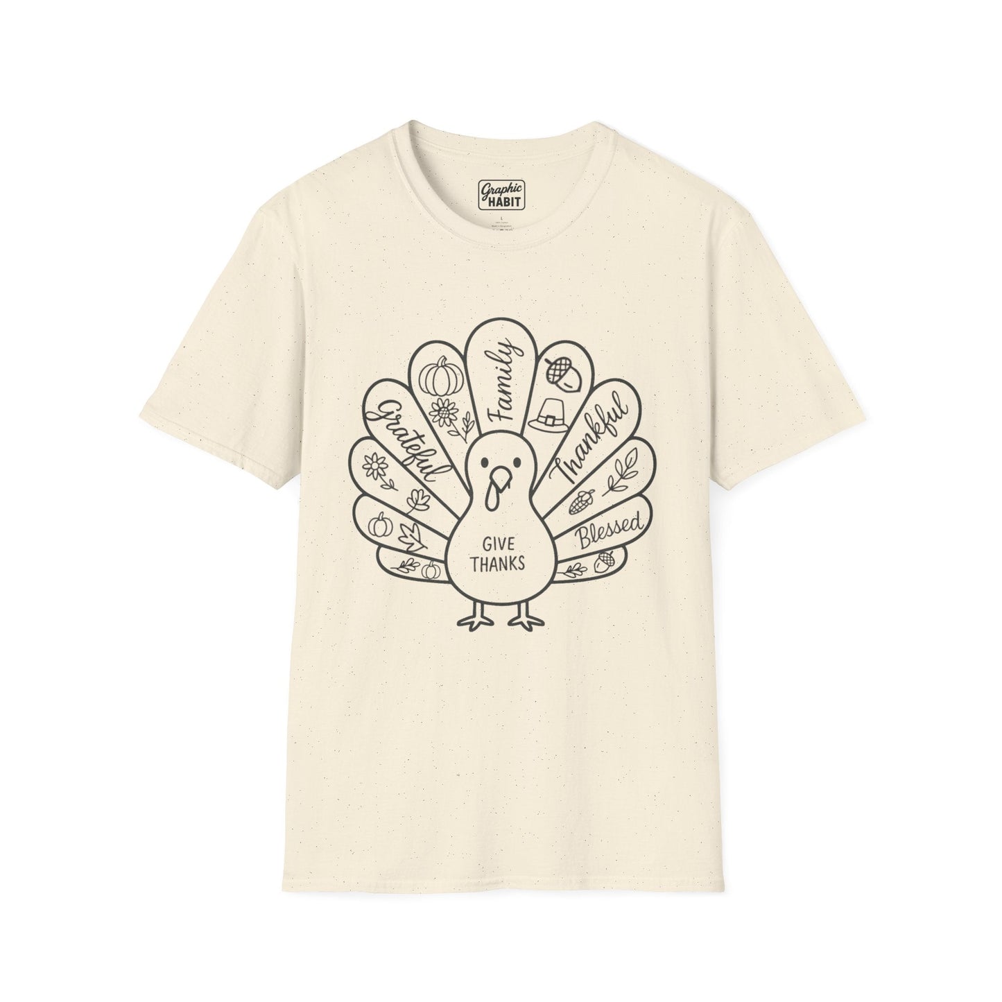 {{ product_title }} graphic T-shirt by Graphic Habit